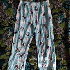 Girl's cute Joe Boxer puppy pj pants size Lg